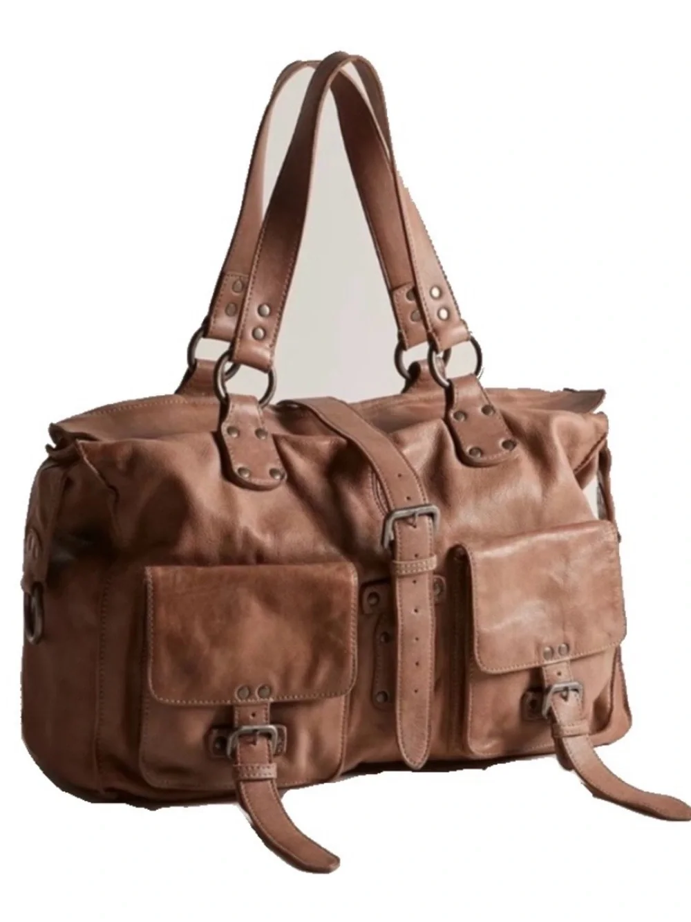 Free People We the Free Minas Messenger bag Smoke Brown